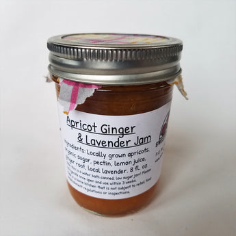 Apricot Ginger Jam with Lavender by Sweet Belly Farm in Salmon, Idaho